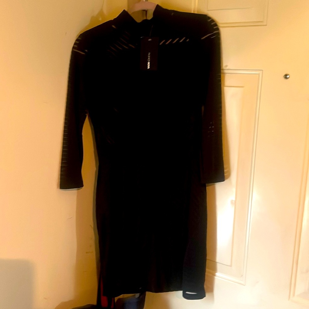 Black Fashion Nova Dress New with tags still on it